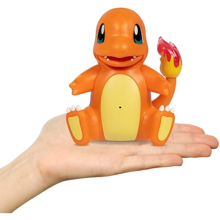 Electronic & Interactive My Partner Charmander- Reacts to Touch & Sound, Over 50 Different Interactions with Movement and Sound - Charmander Dances, Moves & Speaks - Gotta Catch ‘Em All