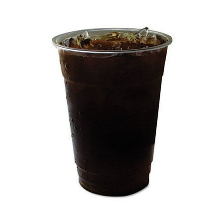 ECO-PRODUCTS GreenStripe Renewable Resource Compostable Cold Drink Cups, 12 oz, Clr, 50/Pack