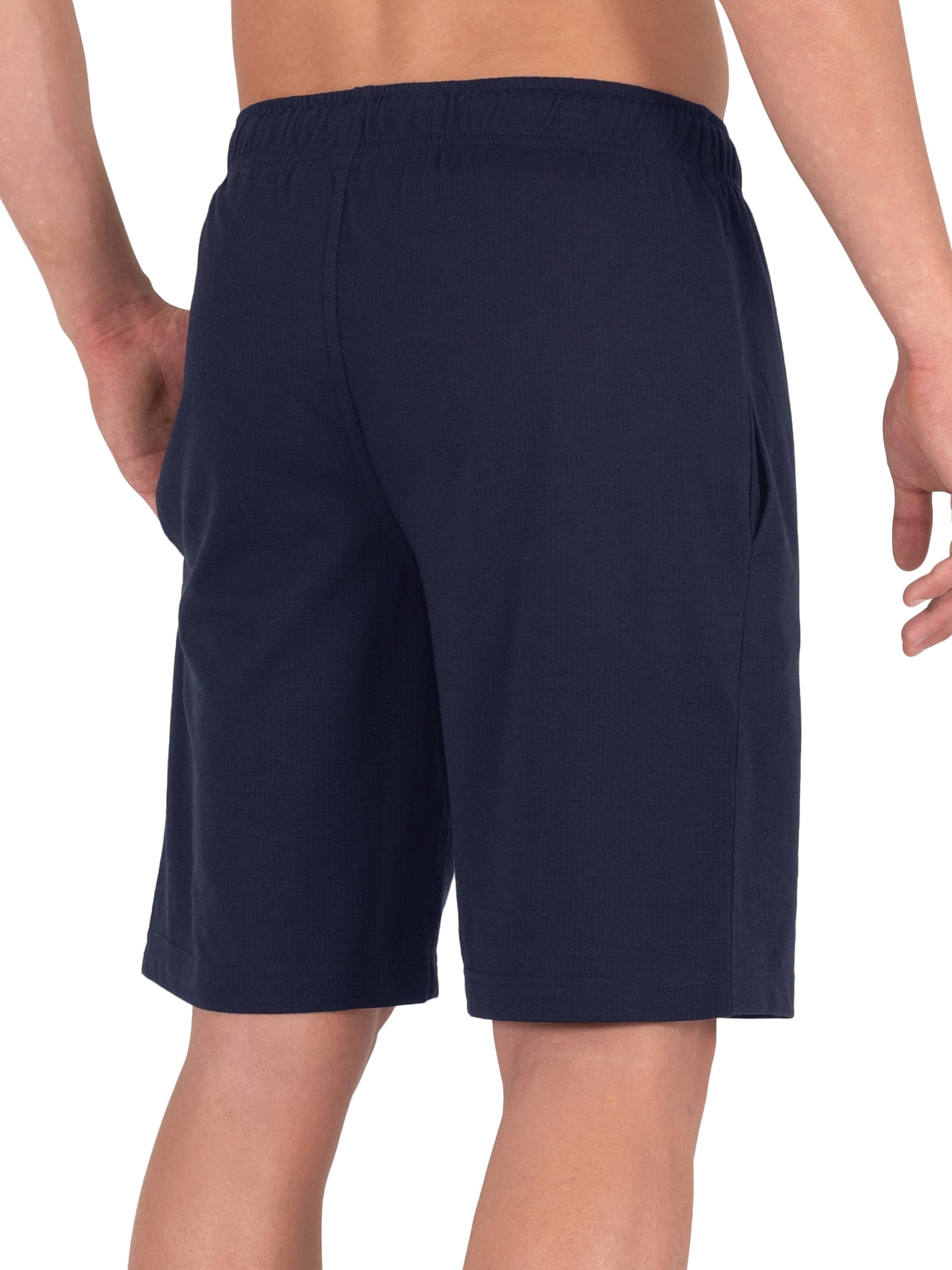 Fruit of the Loom Men's and Big Men’s Breathable Mesh 2-Pack Knit Sleep Pajama Short, S-2XL