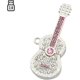 thumbnail image 5 of Unidad flash USB de guitarra de metal de 8 GB (plateada), unidad flash USB modelo 3.0, unidad flash USB de almacenamiento de datos, 5 of 5