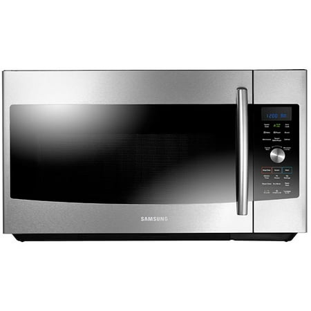 Samsung Mc17f808kdt 1 7 Cu Ft Stainless Convection Over The Range Samsung Mc17f808kdt 1 7 Cu Ft Stainless Convection Over The Range Microwave Oven
