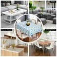 thumbnail image 6 of Floral Pattern PVC Tablecloth - Waterproof, Oilproof, for Dining/Living/Patio, 6 of 8