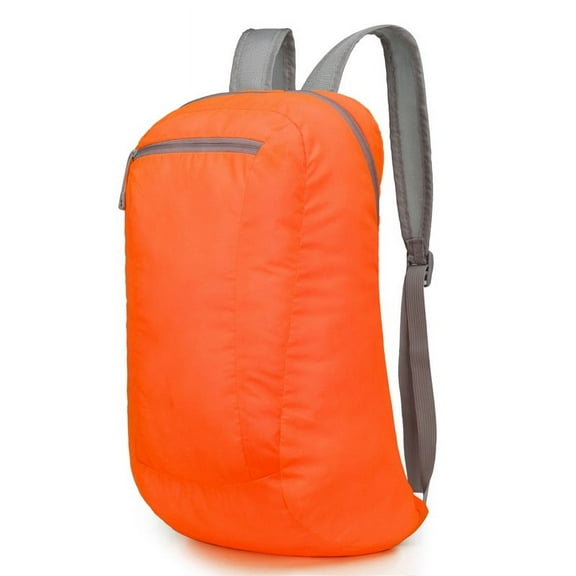 Camping Backpack Lightweight and Water-resistant Outdoor Backpack for Hiking and Travel Straps Large Capacity for Essentials for Cycling Running and Climbing（orange）