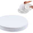 thumbnail image 5 of Wosthever Contenedor de almacenamiento de fieltro con tapa a prueba de polvo para bandeja de comida cubierta que ahorra espacio cuando no está Almacenamiento y organización del hogar, 5 of 5