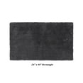 thumbnail image 3 of Better Trends Bath Room Rugs Tufted 100% Polyester 24" x 40" Bath Rug, Water Absorbent Non-Slip Bath Mat Machine Washable Micro Plush Collection - Charcoal, 3 of 6
