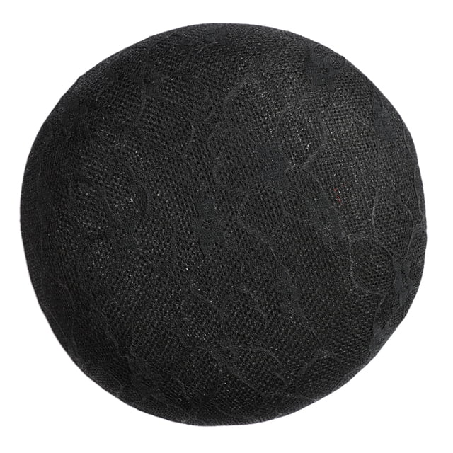 maskred Vintage Woman Lace Millinery Hats Fascinator Hair Accessory Black Base Style A 1Set