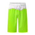 thumbnail image 2 of Aayomet Swimming Trunks for Men Beach Shorts Breathable Tether Print Board Shorts (Green, S), 2 of 5