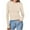 Khaki---sun protection sleeves, variant on Aboser Womens Ribbed Knit Tops Slim Fit Long Sleeve T-shirt Y2k Crop Basic Tees Comfy Soft Crewneck Tshirts Stretchy Casual Tee Shirts Khaki M