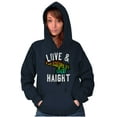 thumbnail image 4 of Iconic Haight Ashbury San Francisco Unisex Plus Fleece Graphic Hoodie Brisco Brands 2X, 4 of 4