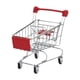 thumbnail image 1 of Mini carrito de compras, carrito de supermercado, carrito de mano, miniatura para juegos de rol, pequeño supermercado Rojo, 1 of 9