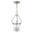 thumbnail image 4 of Livex Rockford Pendant in Polished Nickel, 4 of 7