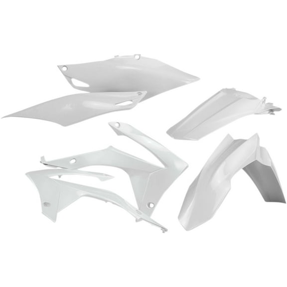 Acerbis 2314410002 Full Plastic Kit White