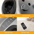 thumbnail image 7 of PRIJESSE Foot Massager for Shiatsu Deep Kneading Massage W/ Heat Rolling and timer, 7 of 7