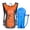 Orange, variant on Black Hydration Pack with 70 Oz 2L Water Bladder for Running Hiking Cycling Climbing Camping