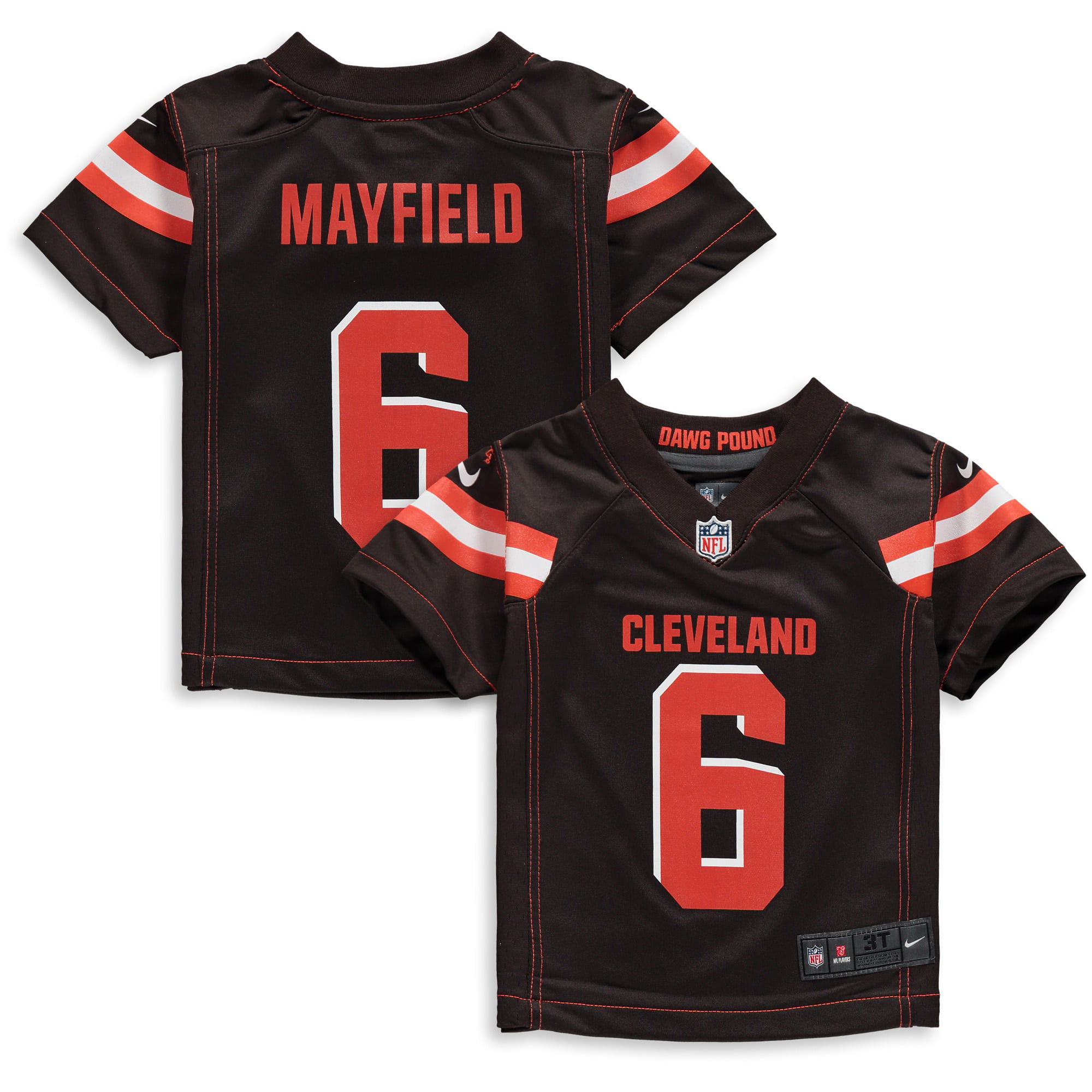 Baker Mayfield Cleveland Browns Nike Toddler Game Team Jersey - Brown ...