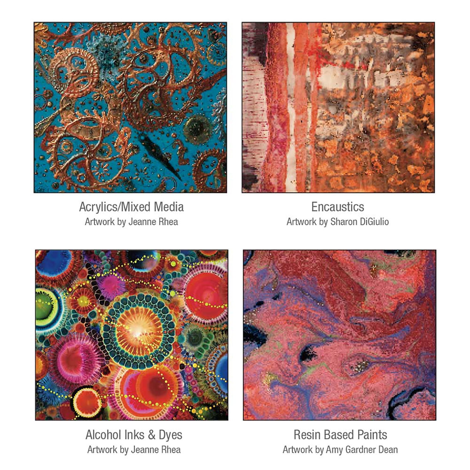 Da Vinci Pro Liquid Art Canvas Multi-Media Panels For High Flow Fluid Acrylics, Glazing Liquids, Pouring Mediums, Encaustics, Resin Paints, And Alcohol-Based Ink - [1.5" Deep, 18x24" Panel]