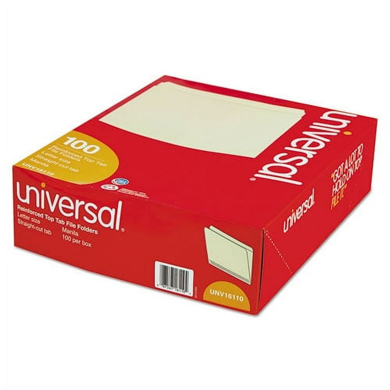 Double-Ply Top Tab Manila File Folders, Straight Tabs, Letter Size, 0.75 Double-Ply Top Tab Manila File Folders, Straight Tabs, Letter Size, 0.75