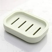 FXMLRLK 1Pc Double Layer Draining Plastic Soap Dish, Plastic Bar Soap Holder, Suitable for Shower, Bathroom, Kitchen, Portable for Home, Travel & Daily Use (Blue)