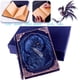 thumbnail image 4 of Journal LZLightactor hecho a mano con diseño de dragón volador en relieve, tamaño A5, azul, 4 of 6