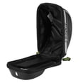 thumbnail image 2 of Grey Pattern 2 Bicycle Handlebar Bag with Touchscreen Window, Dual Zippers, Reflective Strips, Sunshade & Earphone Jack - PVC Material, Easy Mount Adjustable Straps for Cycling Enthusiasts, 2 of 7