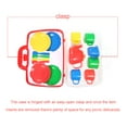 thumbnail image 2 of Portable Tea Set with Carrycase Pastel Colours Plastics Toys for Children Kids, 2 of 8
