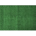 thumbnail image 1 of Ahgly Company Indoor Rectangle Abstract Emerald Green Modern Area Rugs, 6' x 9', 1 of 4