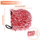 thumbnail image 4 of 2 Pcs Toalla para Lavar Coches Microfibra Herramienta de Secado para Limpieza de Coches 23x12x1cm Rojo Blanco, 4 of 6