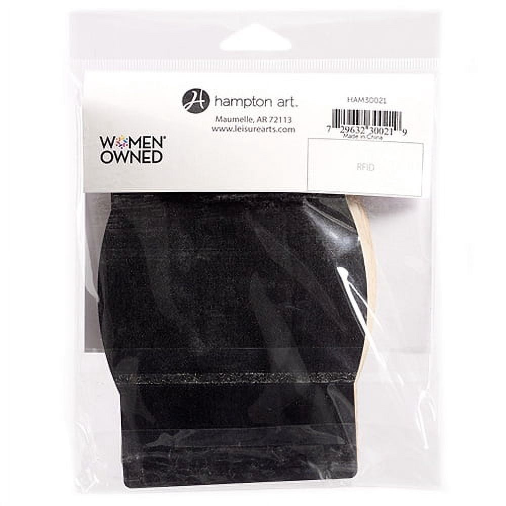 (2 pack) Hampton Art Crate Décor Chalkboard Labels, 4 Wooden Pieces