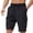 Black-2, variant on Men's Running Shorts with Zipper Pockets Lightweight Quick Dry Basketball Gym Workout Athletic Shorts Black S-3XL