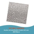 thumbnail image 5 of Xingzhi Crystal Rhinestone Ribbon Clothing Accessories Sticker Convenient Using Present Decoration Sheet with Shine Appearance Exquisite white 8 hot melt glue, 5 of 5
