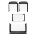 thumbnail image 7 of SAFAVIEH Outdoor Collection Bassey 4-Piece Patio Set Black/Beige, 7 of 7