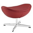 thumbnail image 4 of Modway Glove Leather Ottoman in Terracotta, 4 of 17