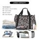 thumbnail image 5 of Disketp Brown Moose with Pinecones Bolsa de Viaje Tipo Duffle, Bolso de Mano para Fin de Semana para Mujer, Bolsa de Gimnasio Ligera para Hombre, Esencial para Viajes, 5 of 7