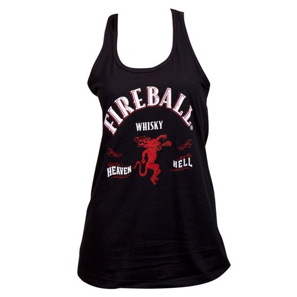 Fireball Whiskey 802655-XXL Fireball Whisky Womens Racerback Tank Top - 2XL