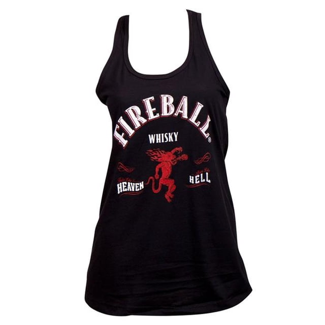 Fireball Whiskey 802655-XXL Fireball Whisky Womens Racerback Tank Top - 2XL