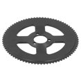 thumbnail image 2 of Black Disc, Standard Design Easy Installation Crankset Steel 3 Holes  for Replacement, 2 of 7