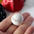 thumbnail image 5 of Cheers.US 3Pcs/Set Simulation Baseball Set Toys Model Props Wood Miniature Baseball Glove Set Scene simulation Toy For Kids, 5 of 8