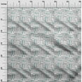 thumbnail image 3 of oneOone Tissu Popeline de Coton Vert Sarcelle Matériel de Robe Tissu Imprimé Tissu au Mètre 56 Pouces de Large, 3 of 5