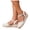 White, variant on Close Toe Wedge Sandals for Women Lightweight Low Top Espadrille Heels with Ankle Strap Comfortable Non Slip Dress Shoes White Size 8.5