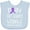 Blue, variant on Inktastic Fibromyalgia Awareness Pain Isn't Always Visible Boys or Girls Baby Bib