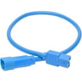 thumbnail image 2 of Tripp Lite 2ft Heavy-Duty Computer Power Cord (IEC-320-C14 to IEC-320-C15), Blue, 2 of 5