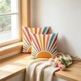 thumbnail image 5 of Lzobxe Soft Pillowcases, Fade Resistant Outdoor Cushion Cover, Coconuts Palm Embroidered Decorative Throw Pillow Cover for Garden Courtyard Chair, 5 of 6