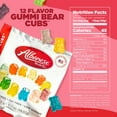 thumbnail image 3 of Albanese World's Best 12 Flavor Gummi Bear Cubs | 50 - 0.5oz Snack Packs of Candy | Miniature, Individually Wrapped, Soft Gummy |Cherry, Blue Raspberry, and More | Perfect for Kid's Classroom Parties, 3 of 7