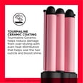 thumbnail image 2 of Hair Waver Revlon Jumbo, 3 barriles, ondas duraderas, color rosa, 2 of 5