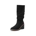 thumbnail image 1 of Bota Alta Color Negro Con Plataforma 8Cm Mundo Terra 030254, 1 of 3