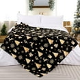 thumbnail image 6 of Christmas Throw Blanket Christmas Tree Snowflake Blanket Ultra Soft Flannel Fleece Blankets Winter Plush Fuzzy Warm Bed Blankets Christmas Holiday Decor for Couch Bed 60" X 80", 6 of 7