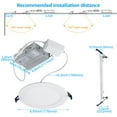 thumbnail image 7 of 6 Inch 12W LED RGBCW Smart Recessed Lighting with J-box, Alexa/Google/Siri Compatible, 7 of 7