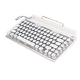 thumbnail image 2 of Retro Typewriter Keyboard,Typewriter Mechanical Keyboard 83 Mechanical Keyboard Typewriter Keyboard Compact and Lightweight, 2 of 9