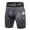 Gray, variant on Mens Tights Sports Fitness Shorts Training Running Baselayer With Pockets