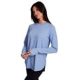 thumbnail image 2 of RBX Active Women's Super Soft Long Sleeve Yoga Tunic Top, 2 of 5